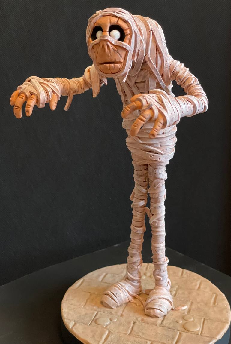 Original Figurative Fantasy Sculpture by Barry Price