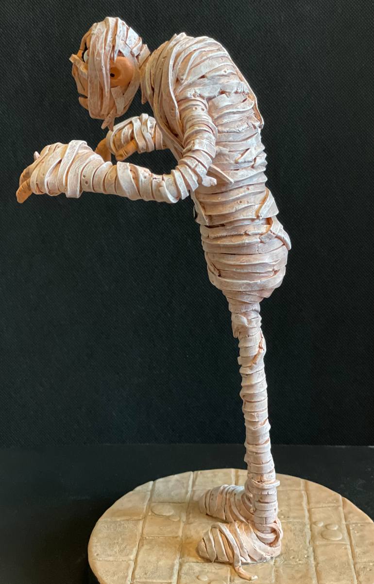 Original Figurative Fantasy Sculpture by Barry Price