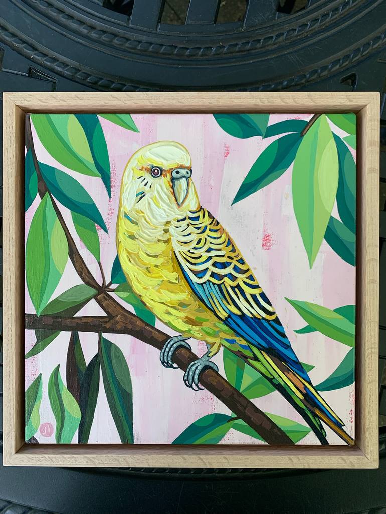 Original Contemporary Animal Painting by Julie Lynch