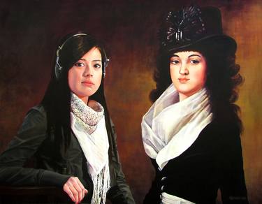Print of Portrait Paintings by Laara Cassells