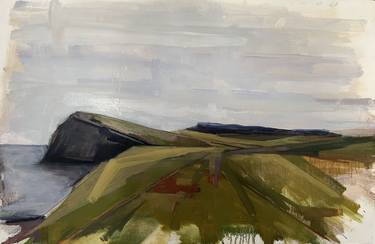 Original Expressionism Landscape Paintings by Mira Modly