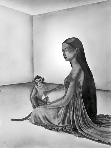Original Black & White Science/Technology Drawings by Usama Azam