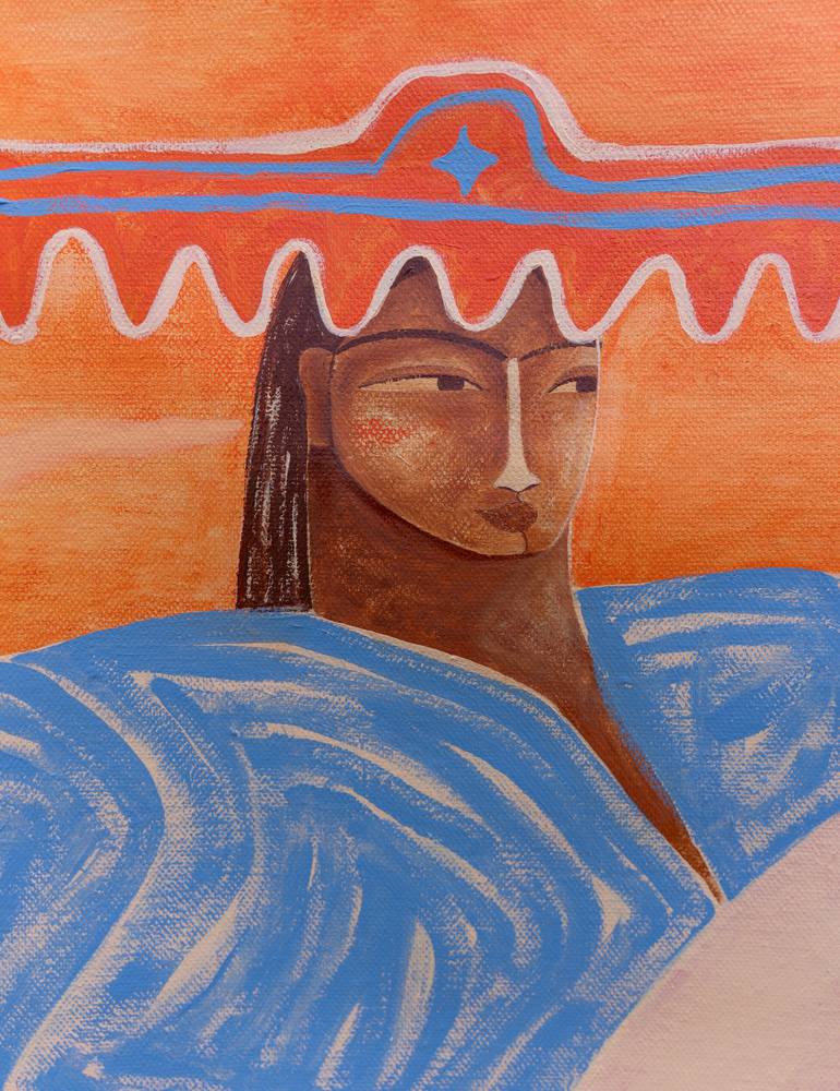 Original Figurative People Painting by Camille Jouarre