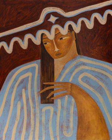 Original Figurative People Painting by Camille Jouarre