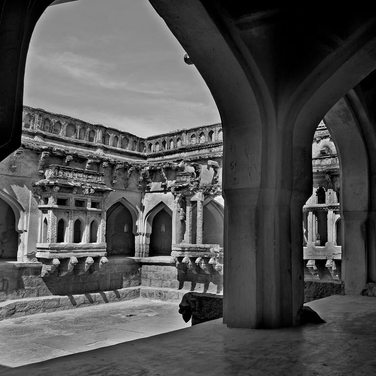 Queen's Bath, Hampi. Photography by NAGARAJA VEERASWAMY Saatchi Art