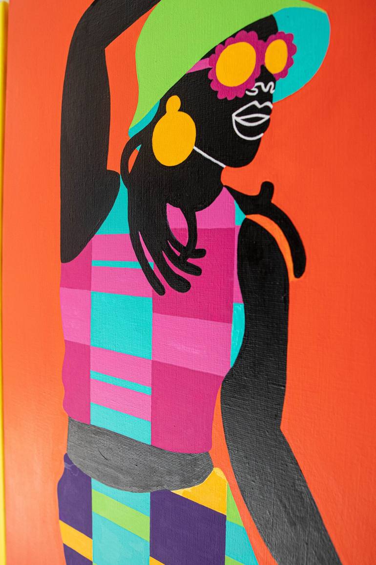 Original Portraiture People Painting by Aurélia Durand