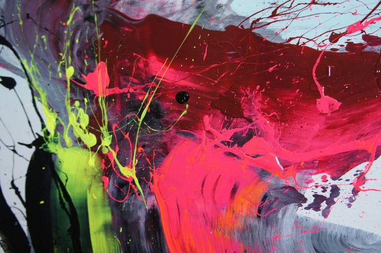 Original Abstract Painting by Ansgar Dressler