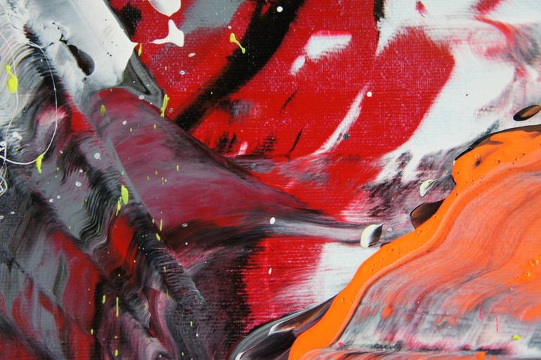 Original Abstract Painting by Ansgar Dressler
