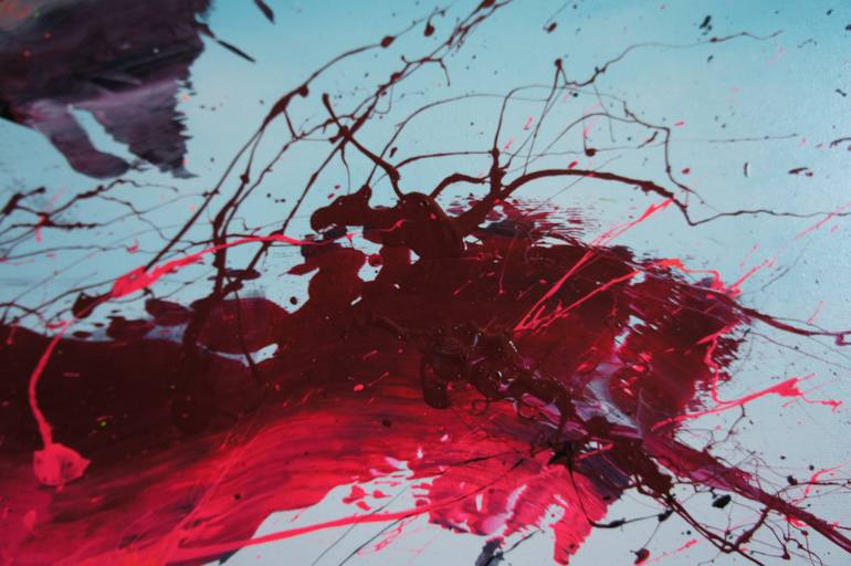 Original Abstract Painting by Ansgar Dressler