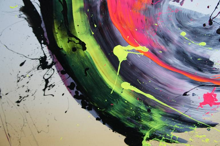 Original Abstract Painting by Ansgar Dressler
