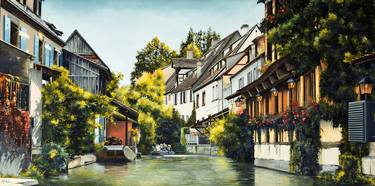 Original Realism Landscape Paintings by Roger BAILLEUL