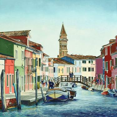 Venise "Sur l'île de Burano" thumb