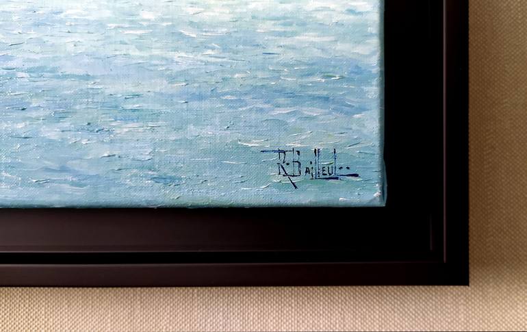 Original Realism Seascape Painting by Roger BAILLEUL