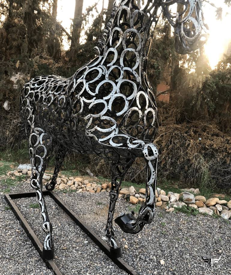 Original Animal Sculpture by bull art