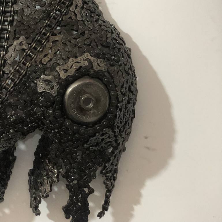 Original Abstract Body Sculpture by Steel  To Art