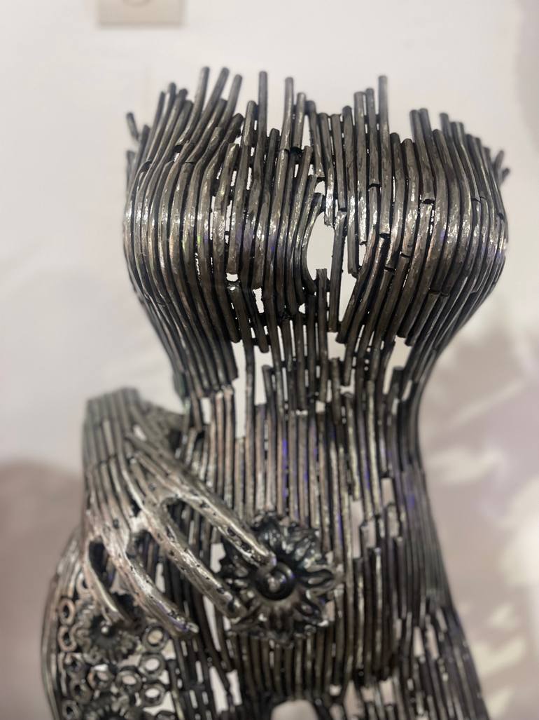 Original Art Deco Body Sculpture by Steel  To Art