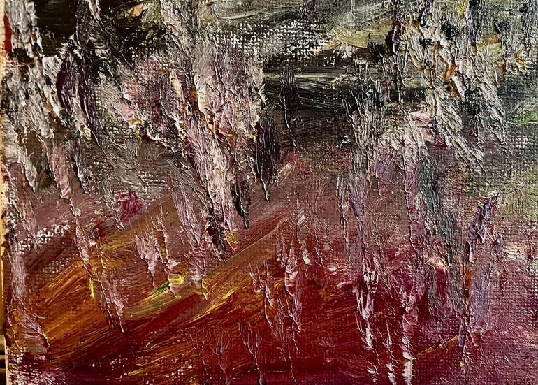 Original Abstract Expressionism Abstract Painting by Sagal Hassan