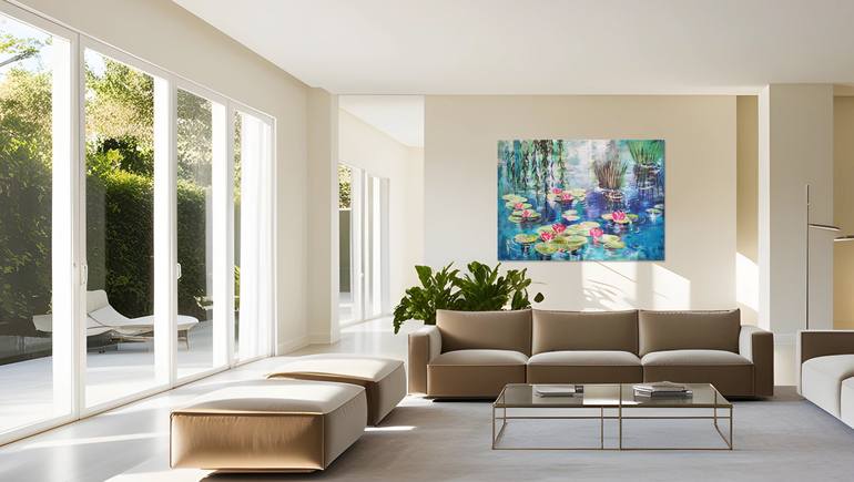Original Impressionism Landscape Painting by Anna Kneipp