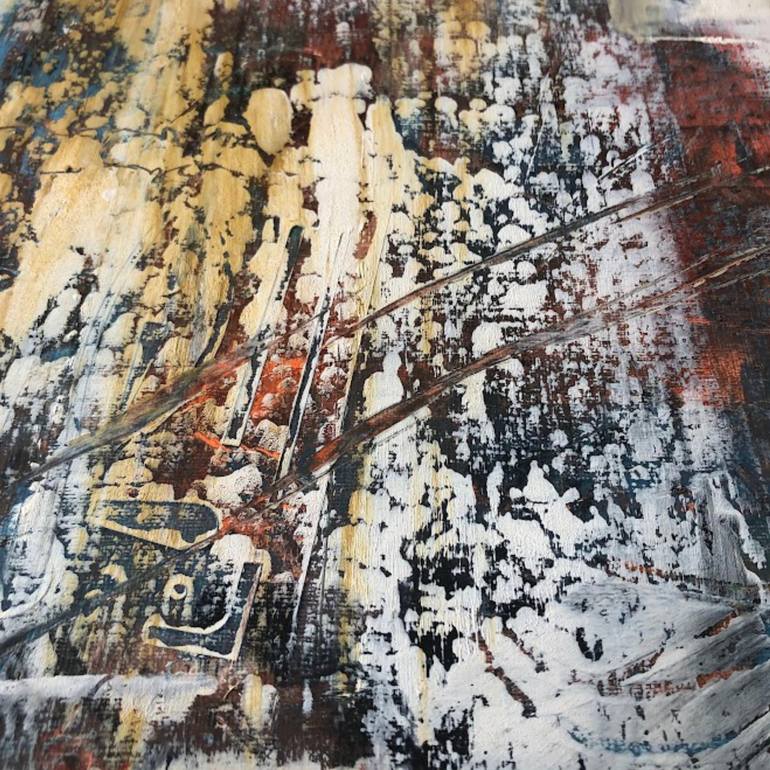 Original Abstract Painting by Denize de Senneville