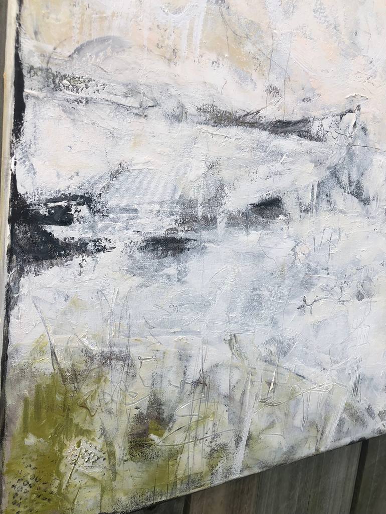 Original Abstract Expressionism Abstract Painting by Denize De Senneville