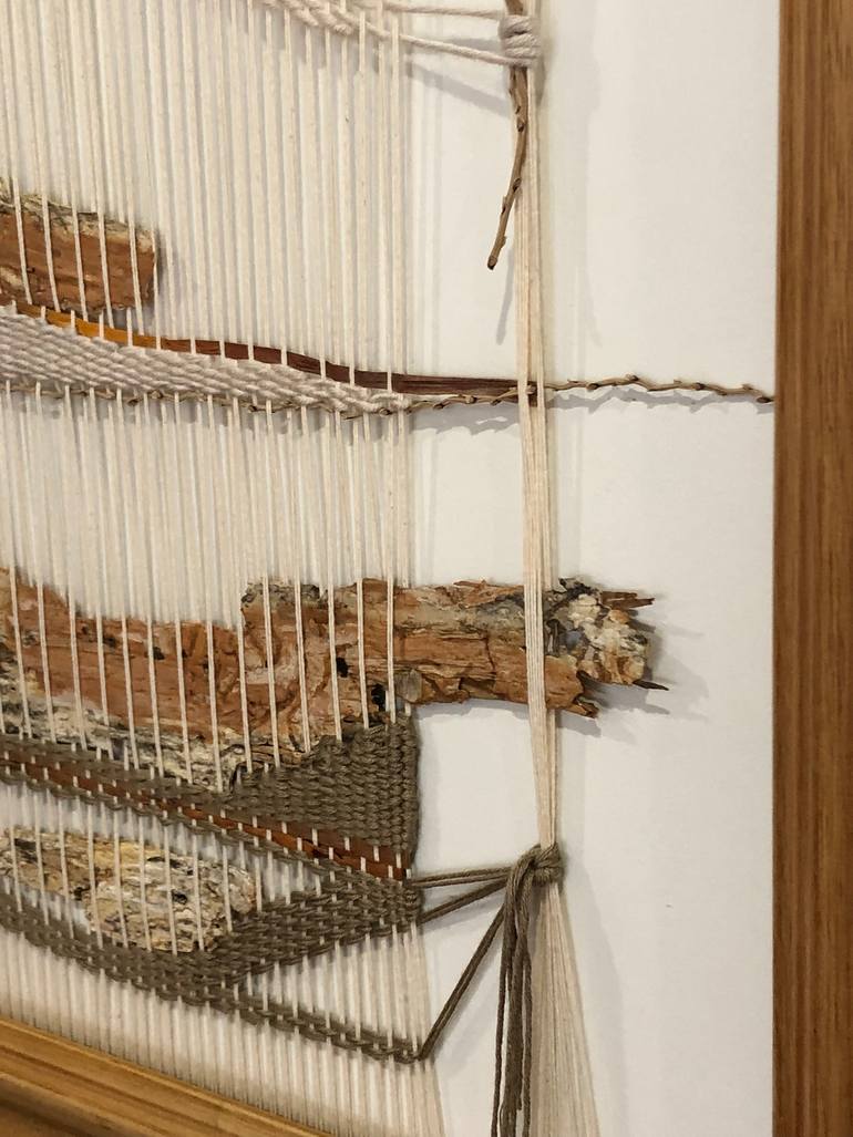 Original Abstract Landscape Mixed Media by Denize De Senneville