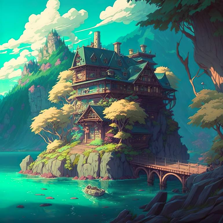 Original Illustration Fantasy Digital by Warren Mwamwaja