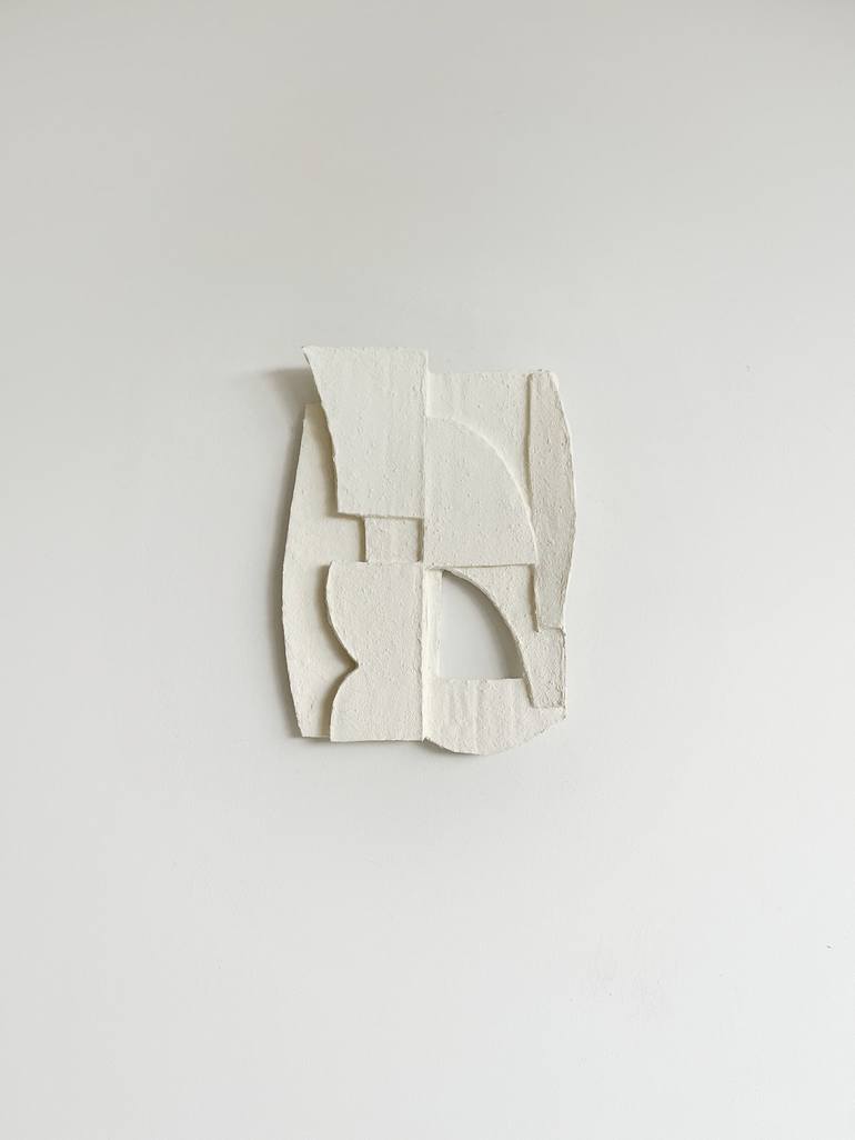 Original Cubism Abstract Sculpture by Anastasija Kulda