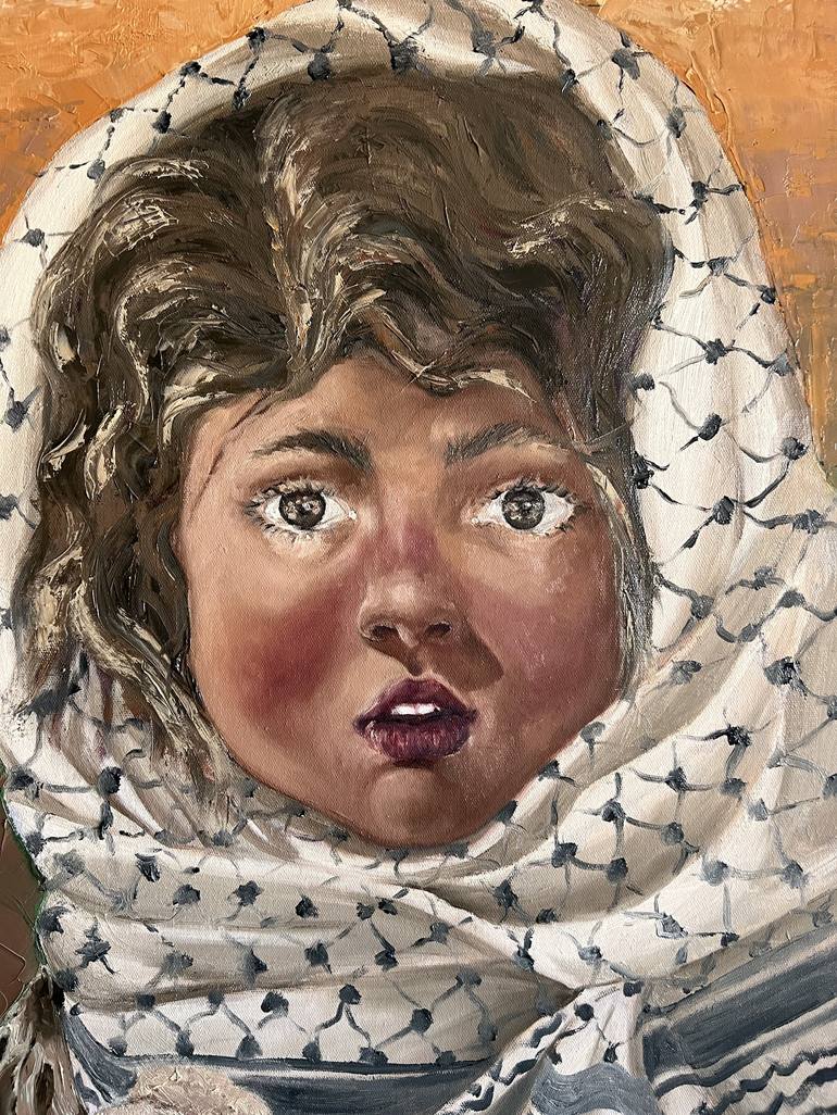 Original Contemporary Children Painting by Nora Alshaikh