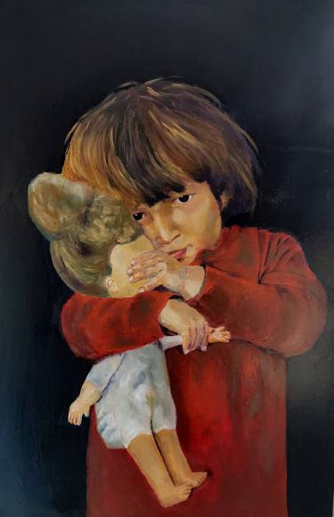Original Contemporary Children Paintings by Nora Alshaikh