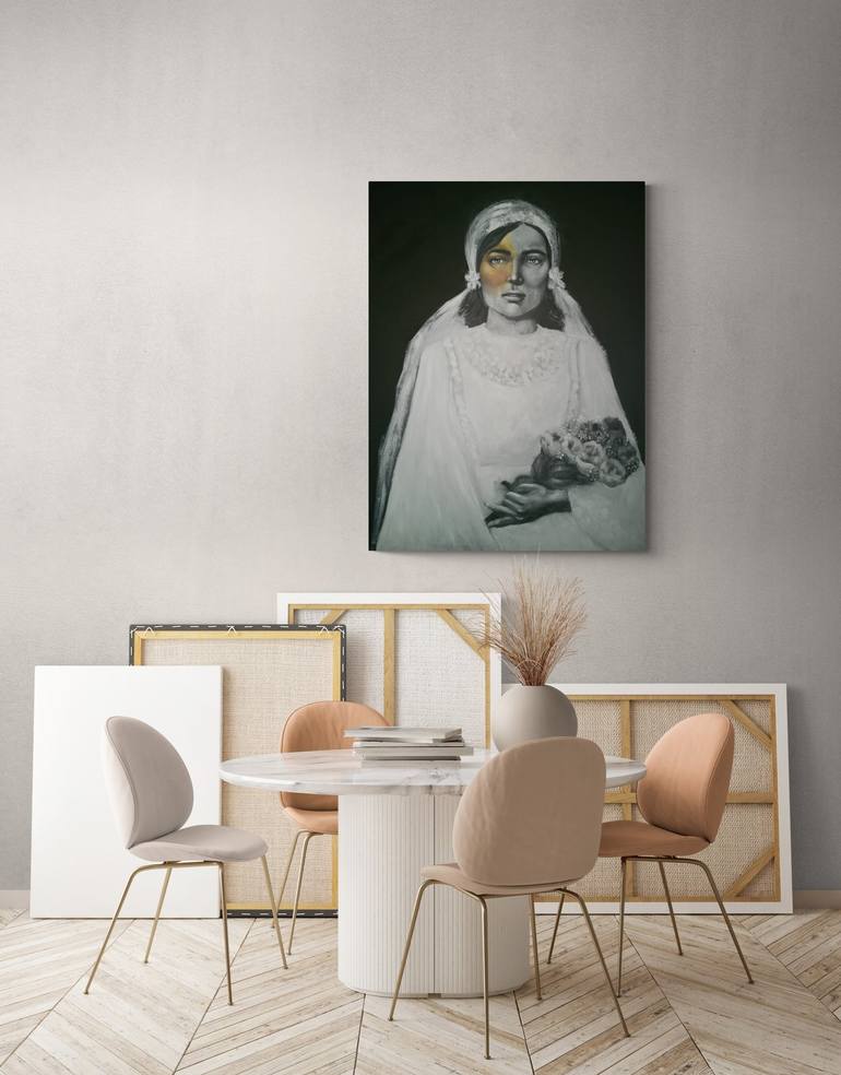 Original Women Painting by Nora Alshaikh