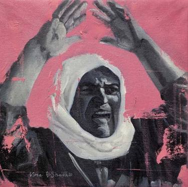 Original Pop Art Politics Paintings by Nora Alshaikh