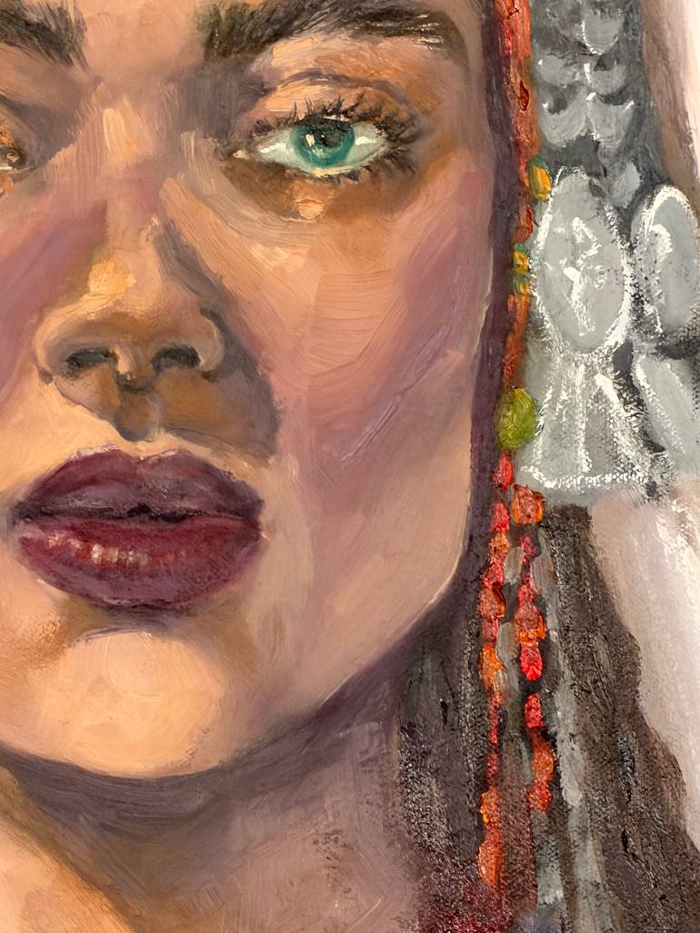 Original Contemporary Women Painting by Nora Alshaikh