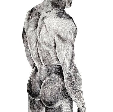 Original Conceptual Body Drawings by Лариса Сергеева