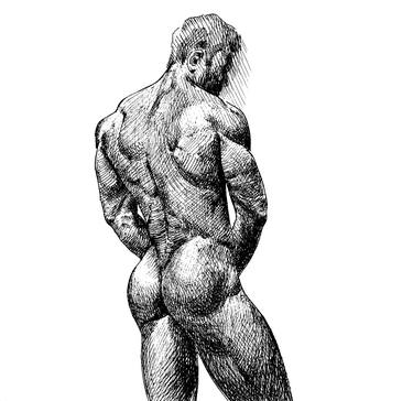 Original Conceptual Body Drawings by Лариса Сергеева