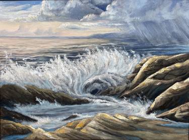 Original Seascape Paintings by Elaine Wolfe