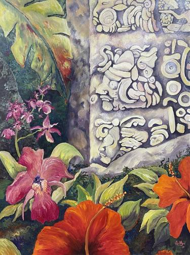 Original Realism Floral Paintings by Elaine Wolfe