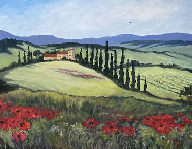 Original Fine Art Landscape Paintings by Elaine Wolfe