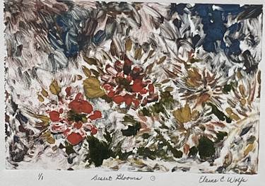 Original Floral Printmaking by Elaine Wolfe