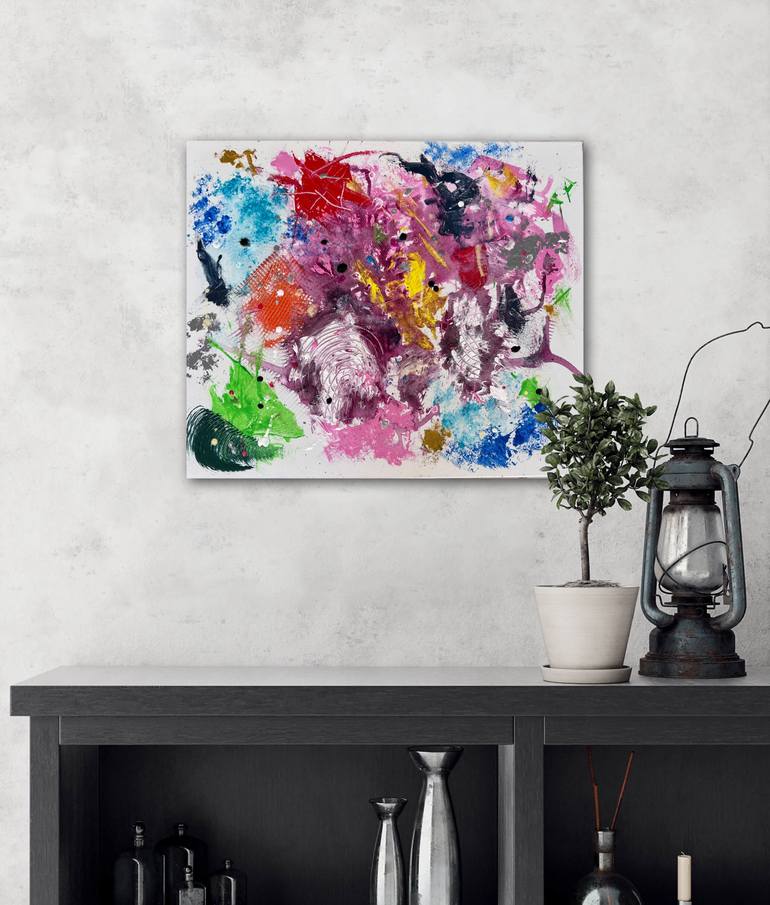 Original Contemporary Abstract Painting by Deborah Zaniolli
