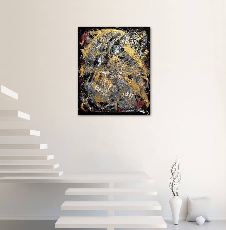 Original Contemporary Abstract Painting by Deborah Zaniolli