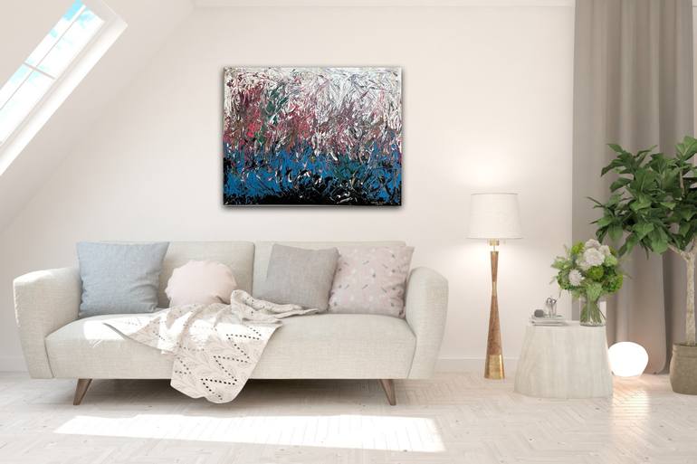 Original Abstract Painting by Deborah Zaniolli