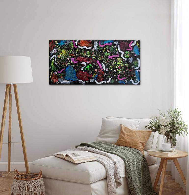 Original Contemporary Abstract Mixed Media by Deborah Zaniolli