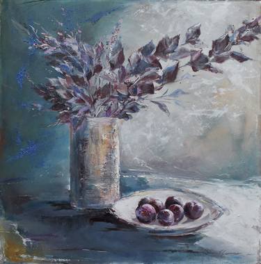 Print of Impressionism Still Life Paintings by Mariia Tsomyk