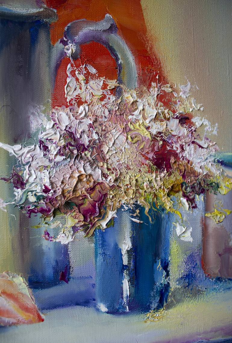 Original Still Life Painting by Mariia Tsomyk