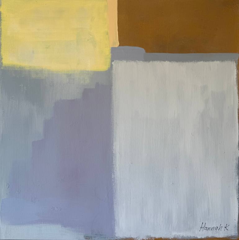 Original Abstract Painting by Hannah Karlsson | Abstract Art on Canvas | Where Light Settles
