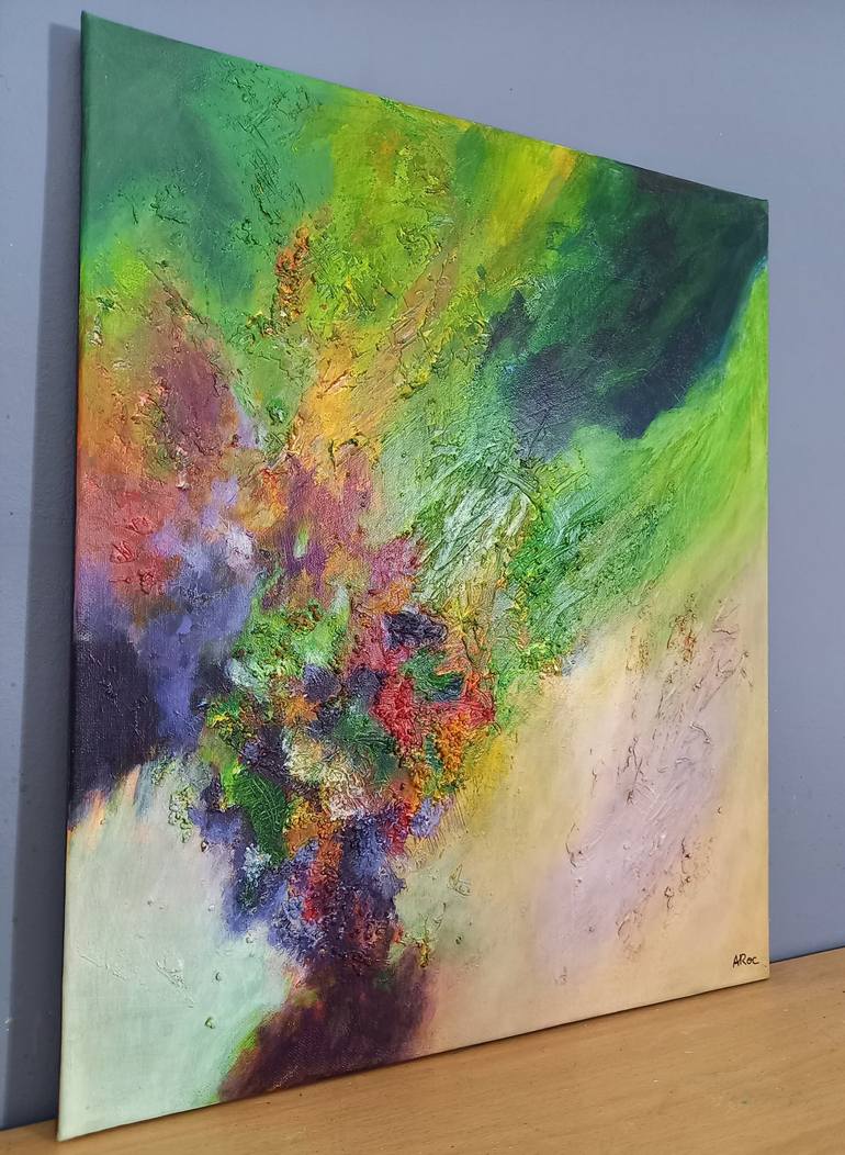 Original Contemporary Abstract Painting by Aurélie ROCHETA