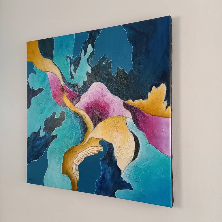 Original Contemporary Abstract Painting by Aurélie Rocheta