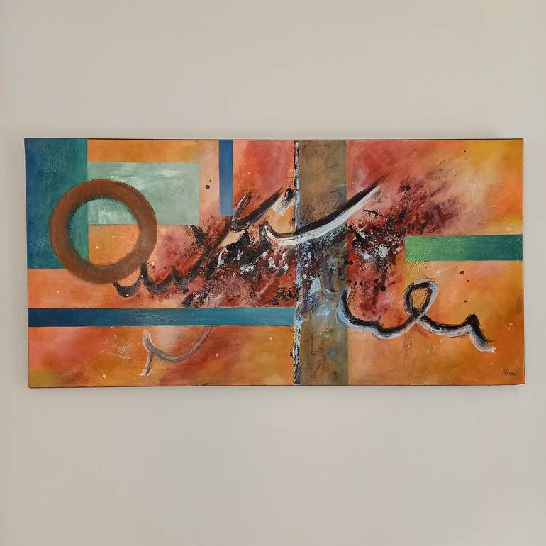 Original Contemporary Abstract Painting by Aurélie ROCHETA