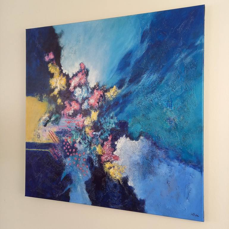 Original Abstract Painting by Aurélie ROCHETA