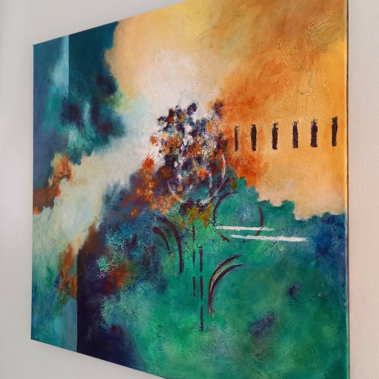 Original Abstract Painting by Aurélie ROCHETA